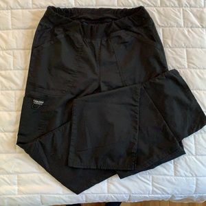 Cherokee Mid Rise Straight Leg Pull-on Scrub Pant